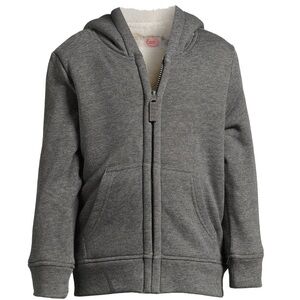 Youth Faux-Shearling Lined Hooded Jacket